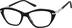 Cat-Eye Glasses 7835621 in Black