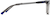Side view of Rectangle Glasses 7835912 in Gray thumbnail