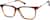 Angle view of Rectangle Glasses 7835925 in Tortoiseshell thumbnail