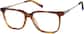 Angle view of Rectangle Glasses 7835925 in Tortoiseshell thumbnail