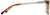 Side view of Rectangle Glasses 7835925 in Tortoiseshell thumbnail