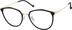 Round Glasses 7837021 in Black