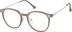 Round Glasses 7837115 in Brown