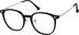 Round Glasses 7837121 in Black