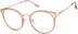 Round Glasses 7837315 in Beige