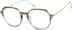 Geometric Glasses 7837515 in Brown