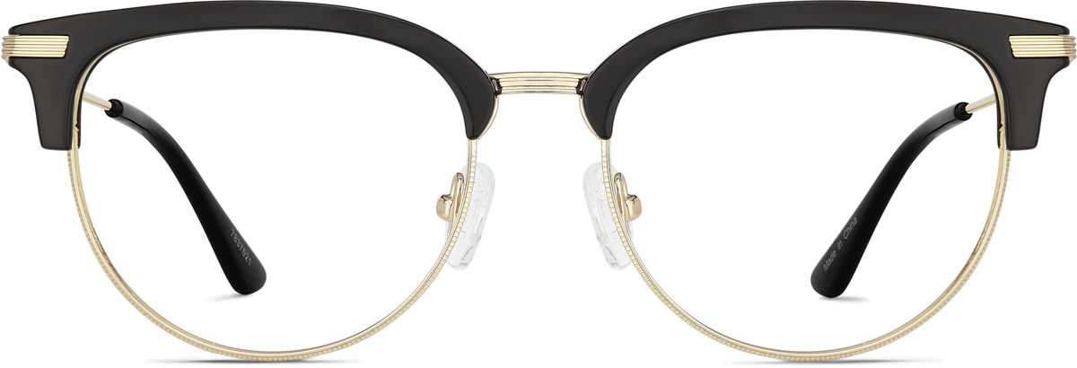 Black Browline Glasses