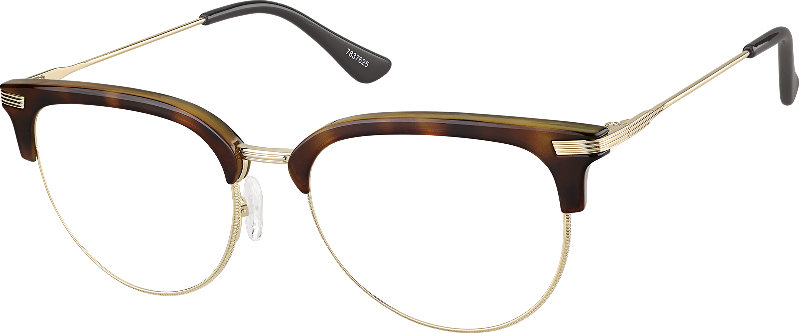 Black Browline Glasses #7837621 | Zenni Optical