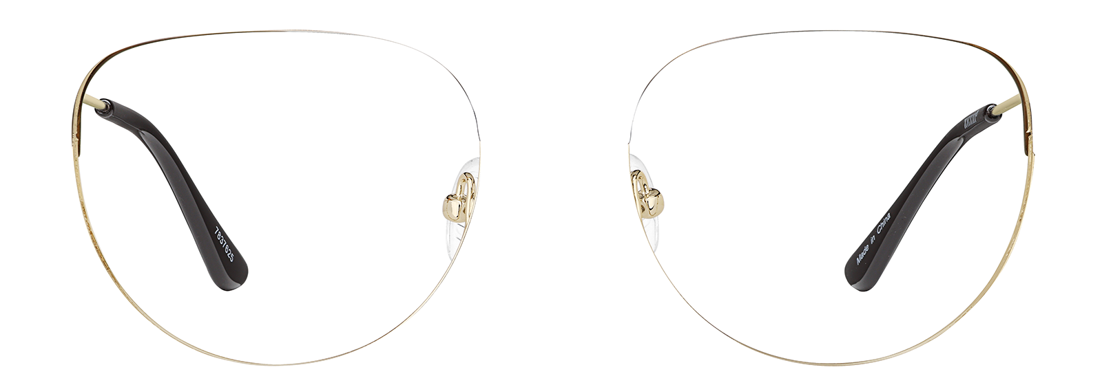 nic♥ Black Browline Glasses #7837621 | Zenni Optical