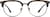 Front view of Cat-Eye Glasses 7837635 in Tortoiseshell/Gray thumbnail