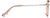 Side view of Square Glasses 7837719 in Pink thumbnail