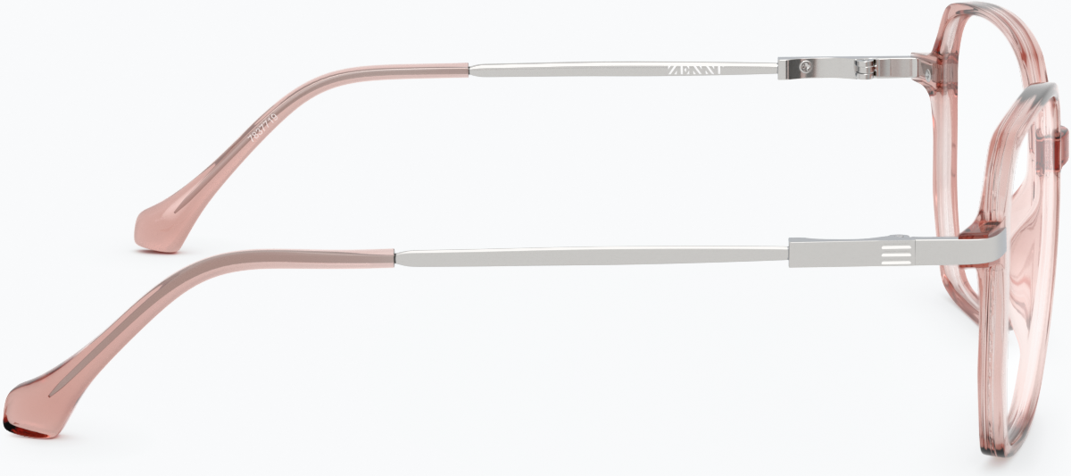 Side view of Square Glasses 7837719 in Pink thumbnail