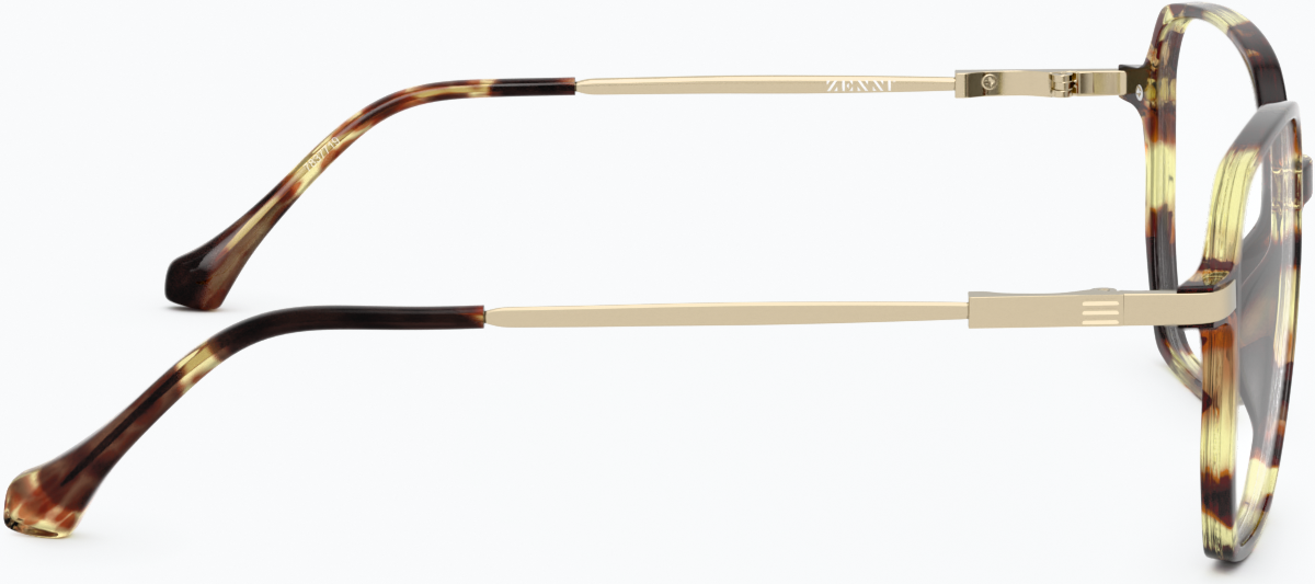 Side view of Square Glasses 7837725 in Tortoiseshell thumbnail