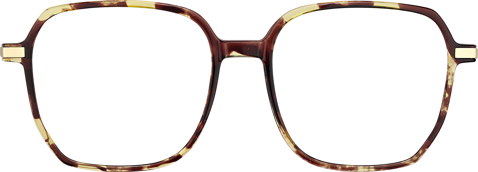 Tortoiseshell Square Glasses #7837725 | Zenni Optical Canada