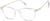 Angle view of Square Glasses 7837823 in Clear thumbnail