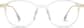 Front view of Round Glasses 7837823 in Clear thumbnail