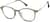Angle view of Square Glasses 7837824 in Green thumbnail