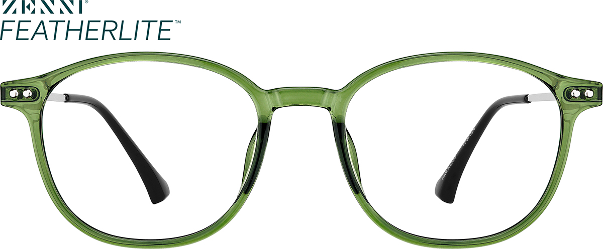 Green Round Glasses