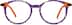 Kids' Round Glasses 7837917 in Purple
