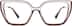 Premium Cat-Eye Glasses 7838015 in Brown