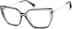 Premium Cat-Eye Glasses 7838021 in Black