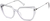Angle view of Premium Cat-Eye Glasses 7838030 in White thumbnail