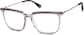 Angle view of Open Road Glasses 7838116 in Clear/Navy thumbnail