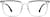 Front view of Open Road 7838123 in Clear/Black thumbnail