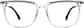 Front view of Open Road Glasses 7838123 in Clear/Black thumbnail