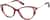 Angle view of Premium Cat-Eye Glasses 7838218 in Red thumbnail