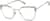 Angle view of Premium Geometric Glasses 7838333 in Cream thumbnail