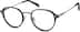 Round Glasses 7838421 in Black