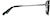 Side view of Round Glasses 7838421 in Black thumbnail