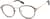 Angle view of Round Glasses 7838425 in Tortoiseshell thumbnail