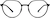 Front view of Round Glasses 7838621 in Black thumbnail