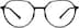 Round Glasses 7838621 in Black
