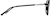 Side view of Round Glasses 7838621 in Black thumbnail
