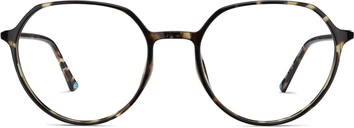 Front view of Round Glasses 7838635 in Pattern