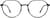 Front view of Round Glasses 7838635 in Pattern thumbnail