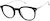 Angle view of Round Glasses 7838921 in Black thumbnail