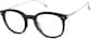 Angle view of Round Glasses 7838921 in Black thumbnail