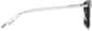 Side view of Round Glasses 7838921 in Black thumbnail