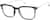 Angle view of Square Glasses 7839112 in Gray thumbnail