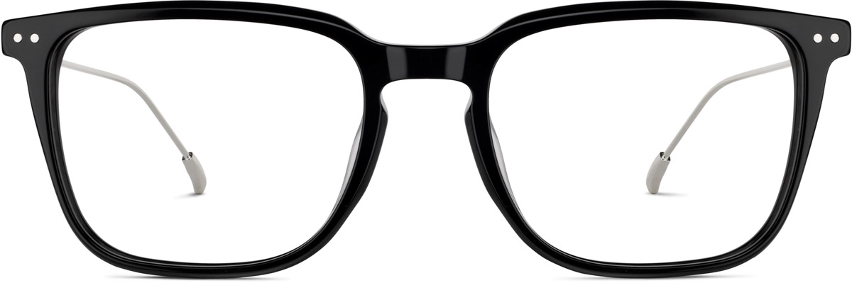 Black Square Glasses