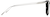 Side view of Square Glasses 7839121 in Black thumbnail