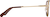 Side view of Heart-Shaped 7839215 in Brown thumbnail