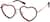 Angle view of Heart-Shaped 7839218 in Red thumbnail