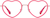 Front view of Heart-Shaped 7839219 in Pink thumbnail