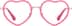 Heart-Shaped 7839219 in Pink