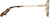 Side view of Heart-Shaped 7839225 in Tortoiseshell thumbnail